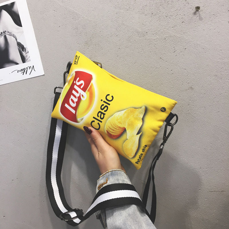 Potato Chips Crossbody Handbag