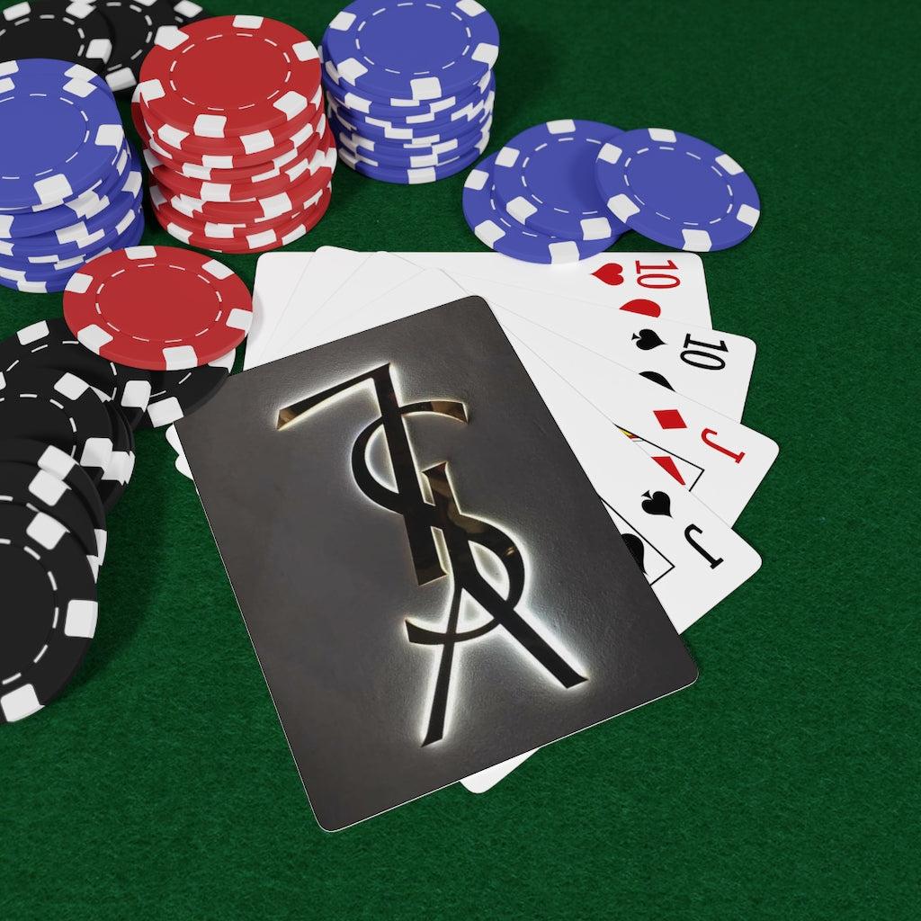 Saint Laurent Poker Cards