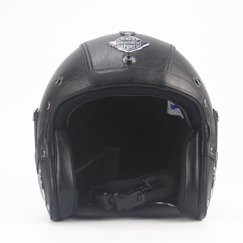 Retro 34 Motorcycle Helmet