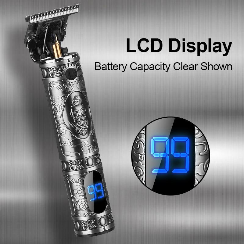 Oil Head Hair Clippers Hair Clippers Electric Hair Clippers Shave t9 Engraving Electric Hair Clippers