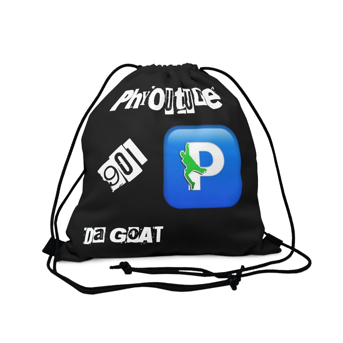 “Phyotoure901" Da GOAT 🐐 Outdoor Drawstring Bag
