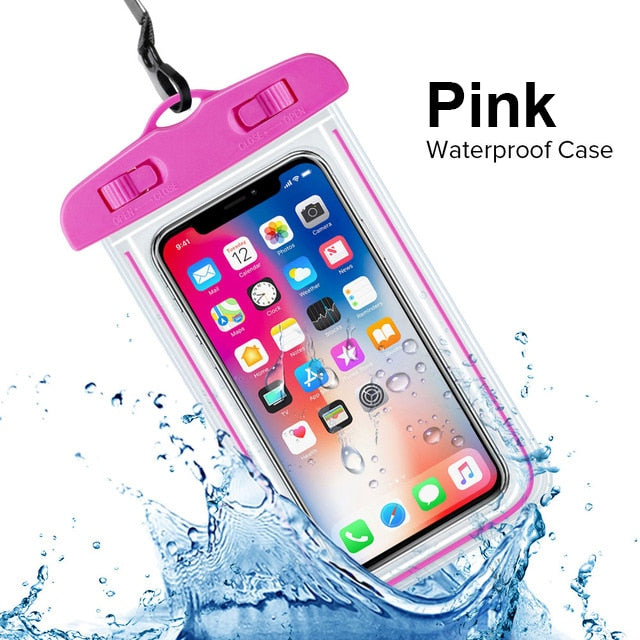 INIU IP68 Universal Waterproof phone Case Water Proof Bag Mobile Phone Pouch PV Cover For iPhone 12 11 Pro Max Xs Xiaomi Samsung