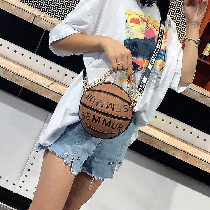 Luxury Handbags Women Bags Designer 2019 Famous Brand Letter Chain Basketball Bag Purse Female Shoulder Messenger Clutch Bag Sac