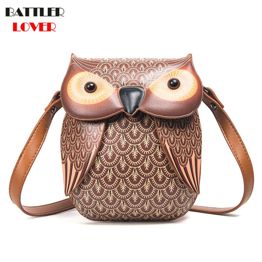 Cute Owl Shoulder Bag Purse Handbag Women Messenger Bags For Summer Girls Cartoon with Crossbody Phone Bag Owl Bags
