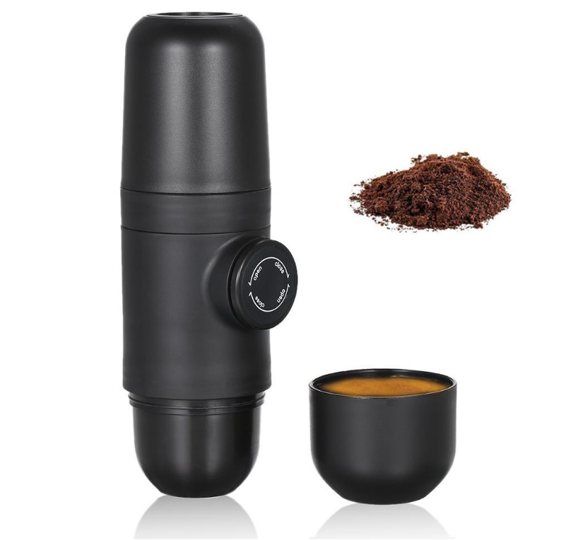 Portable Hand-Pressed Espresso Machine Outdoor Sports Electric Coffee Cup Maker Powder Portable Coffee Maker