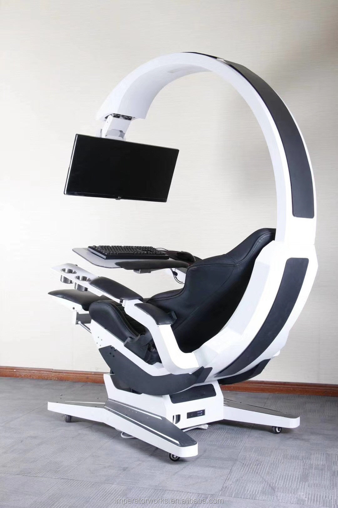 INGREM T7 Coding pod D-xracer gaming chair cockpit computer gaming off ...