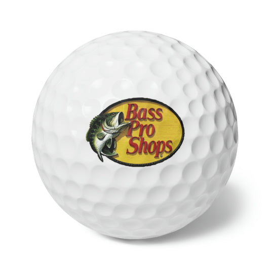Bass Pro Golf Balls, 6pcs