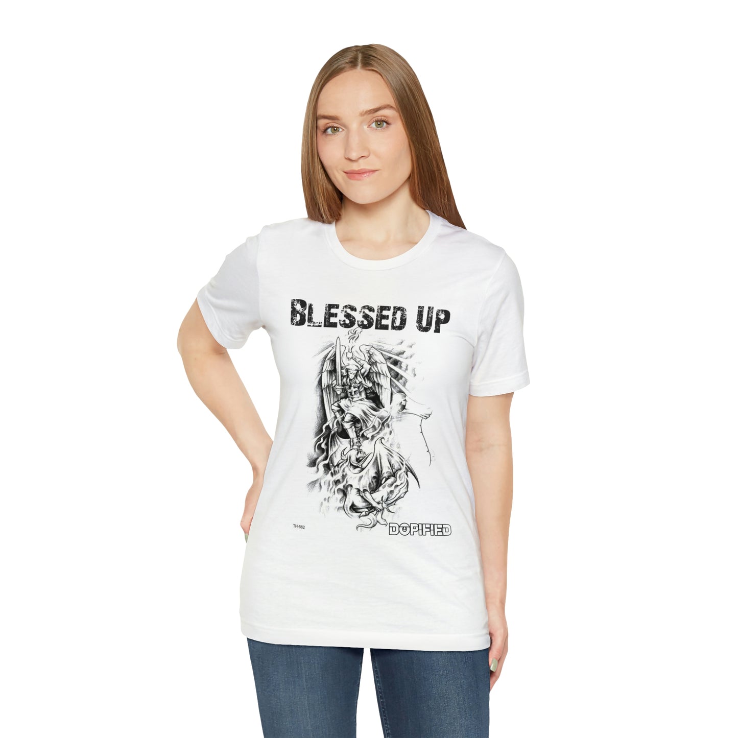 "Blessed Up" Unisex Jersey Short Sleeve Tee