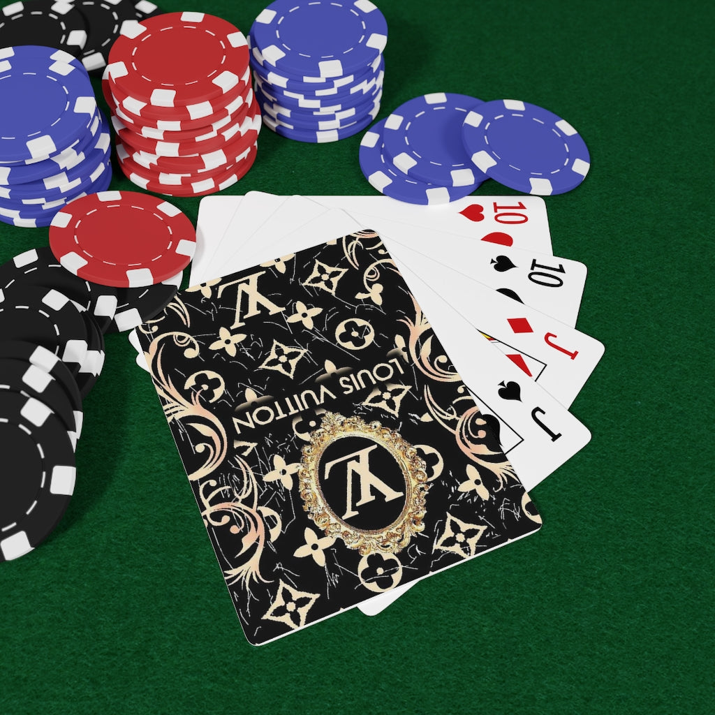 Exclusive "Louis Vuitton" Poker Cards