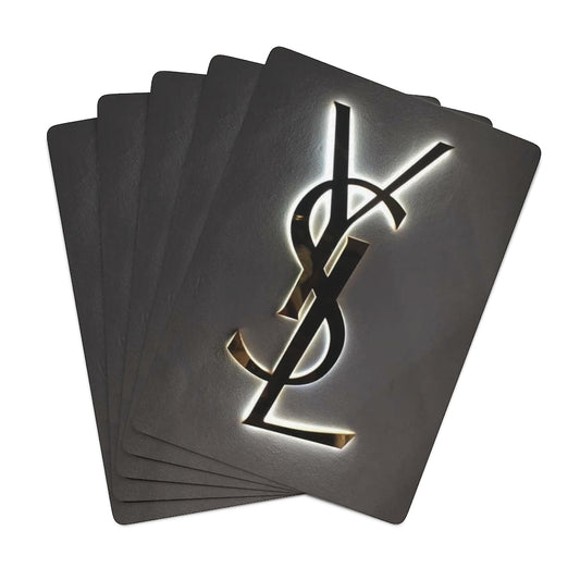 Saint Laurent Poker Cards