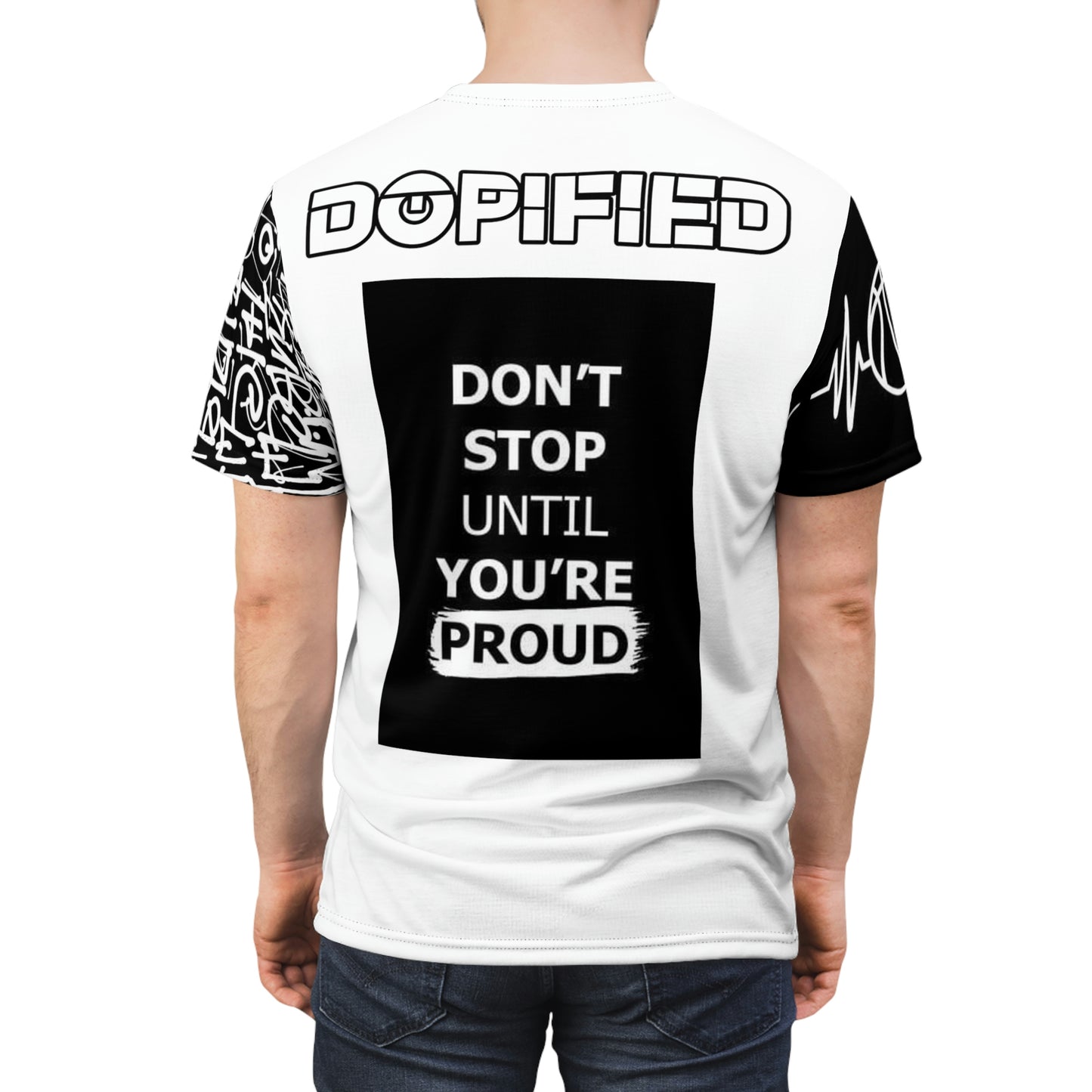TRB & DOPiFiED Collab Unisex Cut & Sew Tee (AOP)