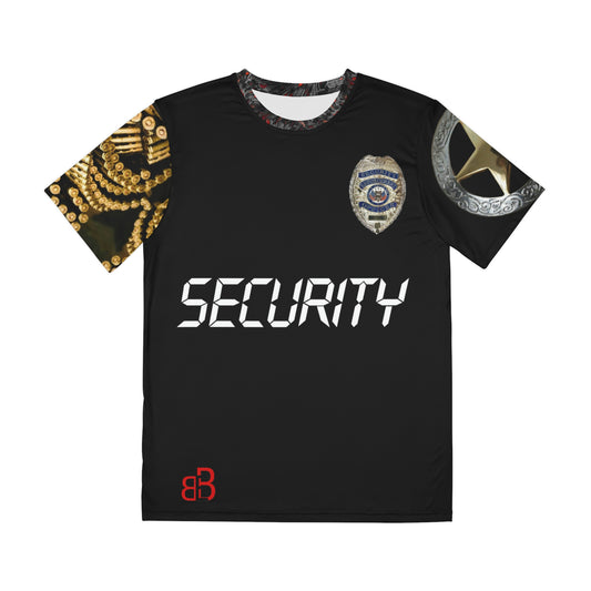 Camiseta de poliéster para personal de seguridad de Big Business