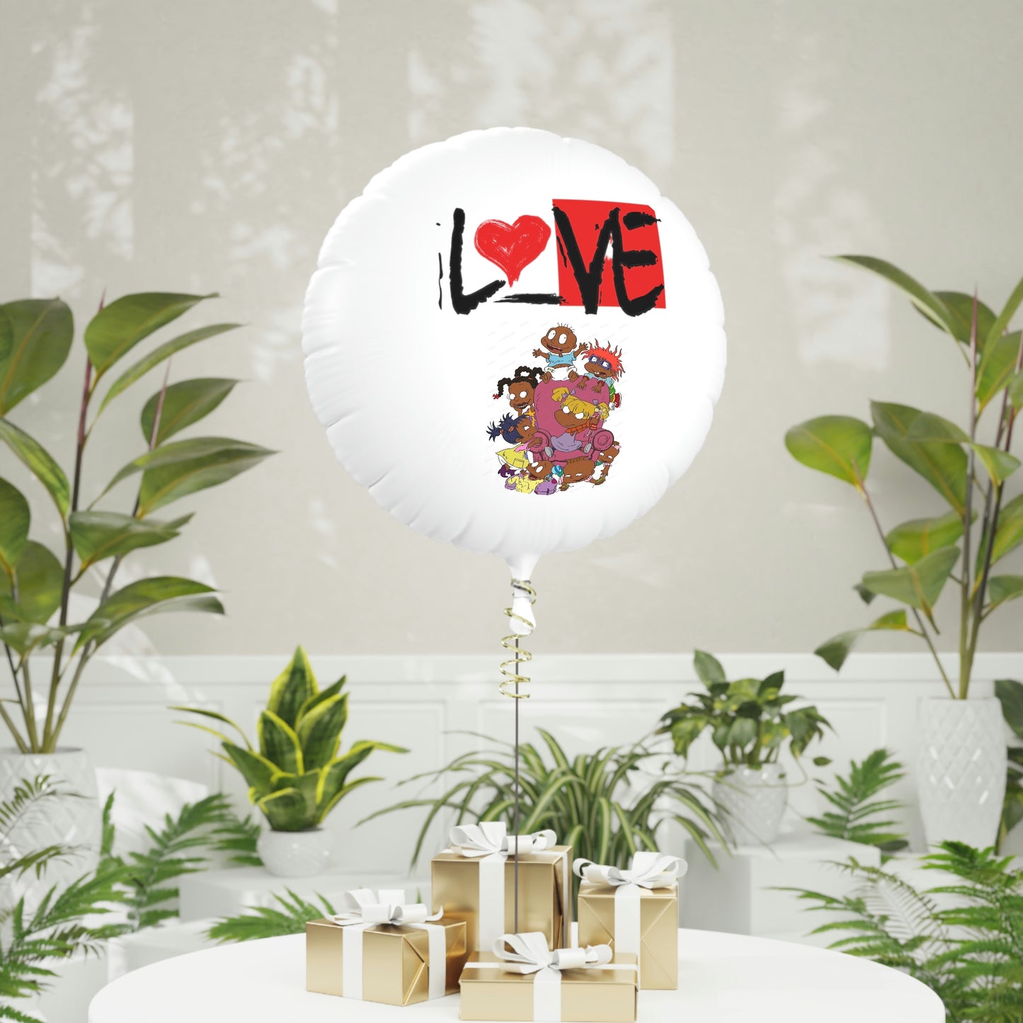 Rugrats Theme & Sean Breed Stamp Mylar Helium Balloon