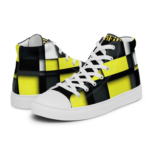 Bro's DOPiFiED high top canvas shoes