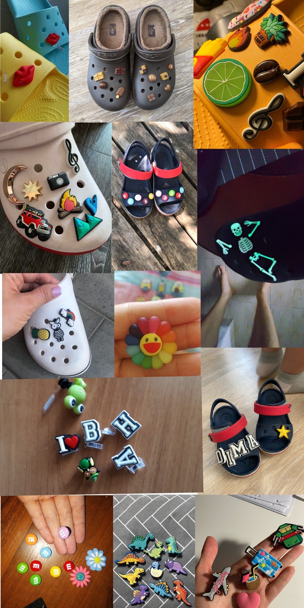 Simulation M Chocolate Beans Shoe Charms Decoration Realistic Rainbow Sugar Shoe Accessories fit croc jibz Kids Party X-mas Gift